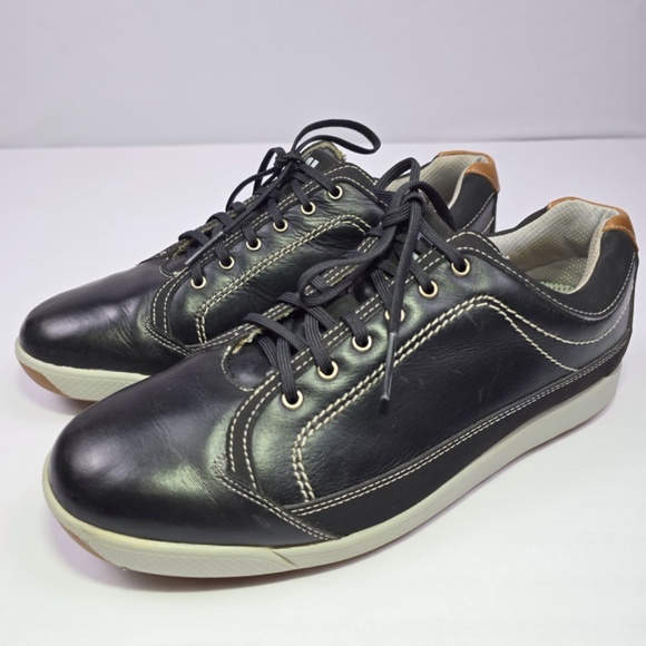 FootJoy FJ Contour Casual SpikeLess Golf Shoes Men's Size 8 M Black 54244 - Picture 2 of 12